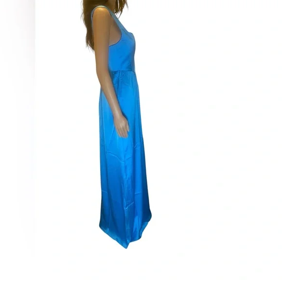 Show me your mumu satin maxi dress